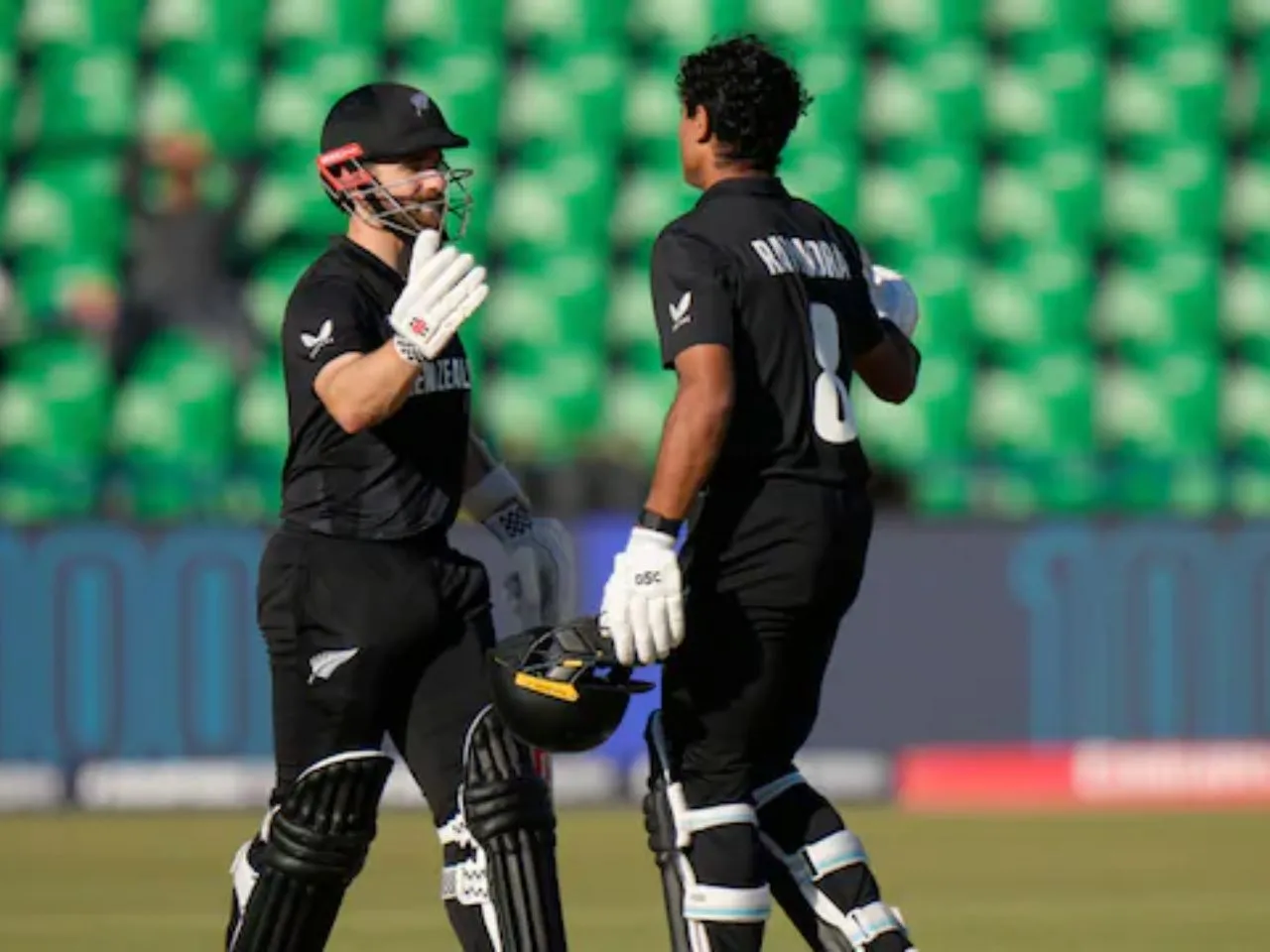 Kane Williamson and Rachin Ravindra