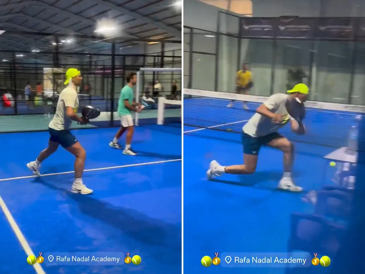 Rafael Nadal is the king in Padel sports