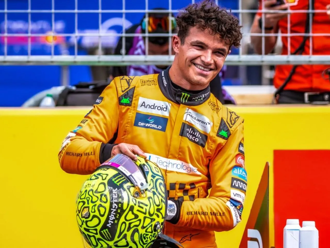 Lando Norris  is one of the highest paid F1 personnel in 2025