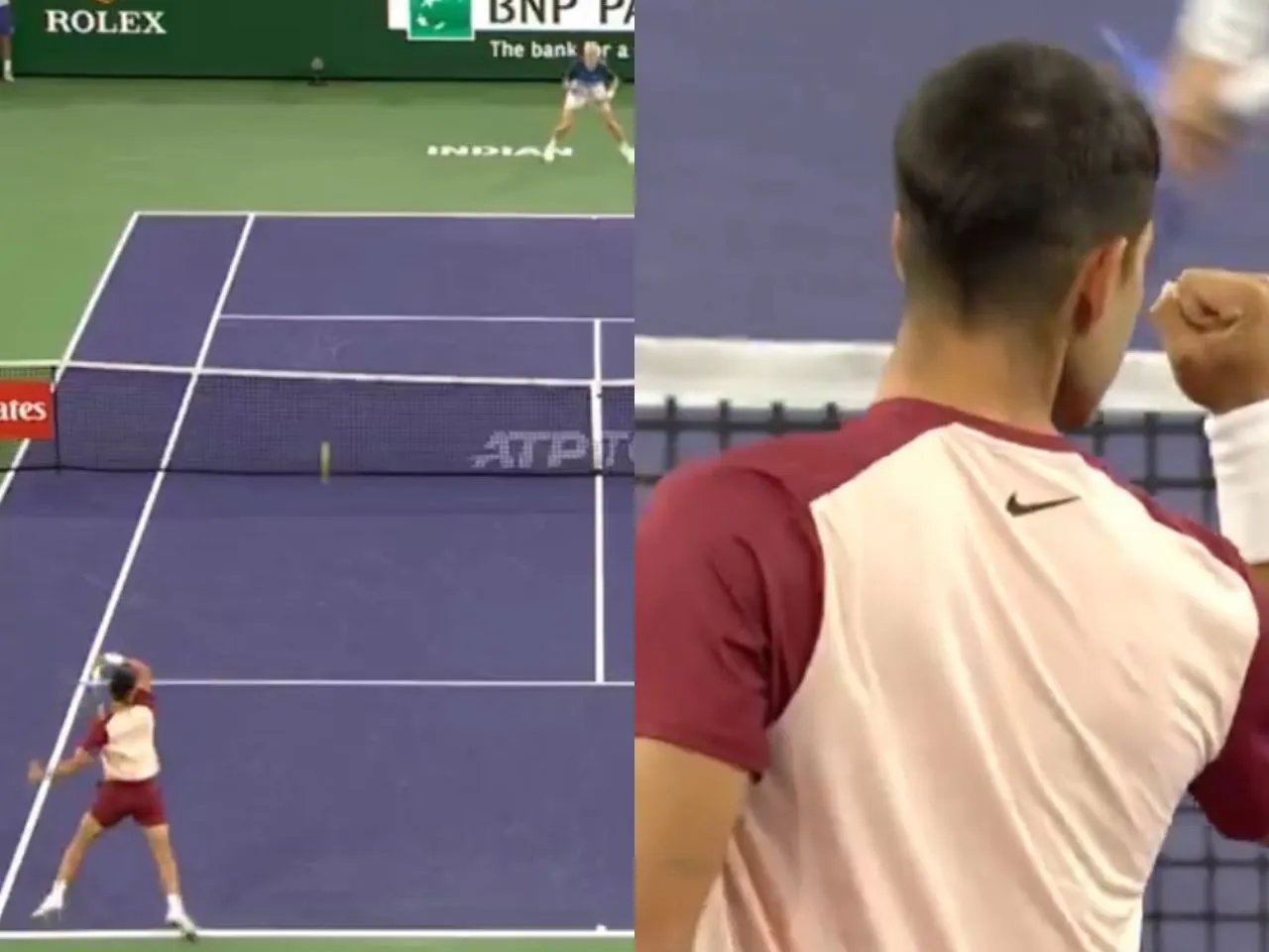 Carlos Alcaraz defeated Denis Shapovalov