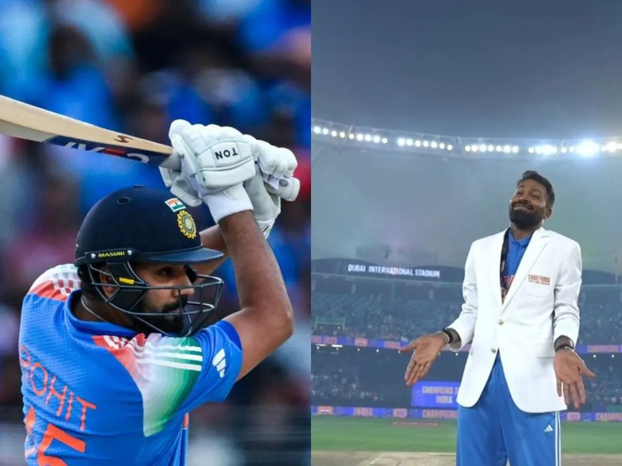 Rohit Sharma and Hardik Pandya arrive in Mumbai