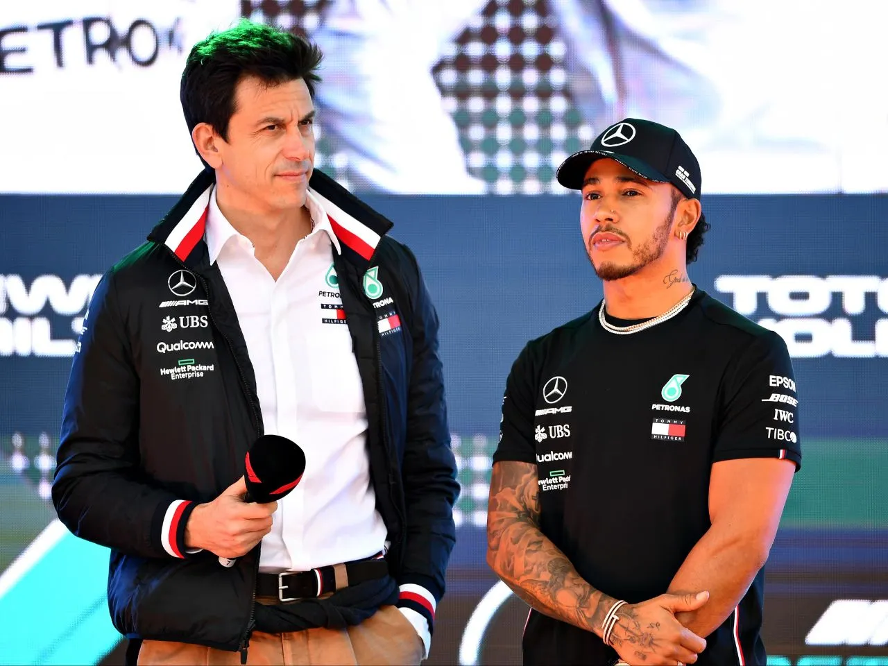 lewis hamilton and toto wolff