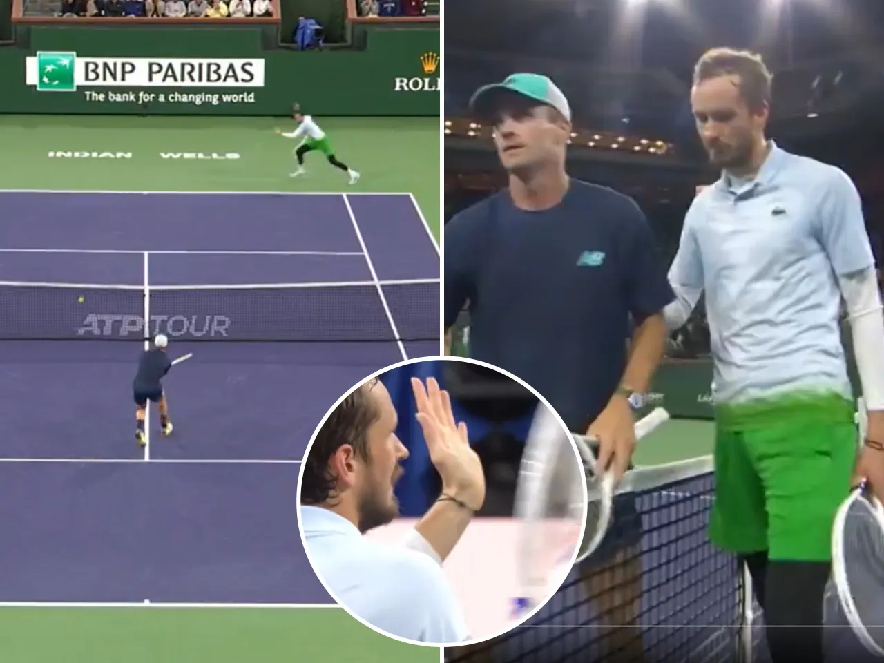 Daniil Medvedev Orchestrates a Flawless Performance Against Tommy Paul
