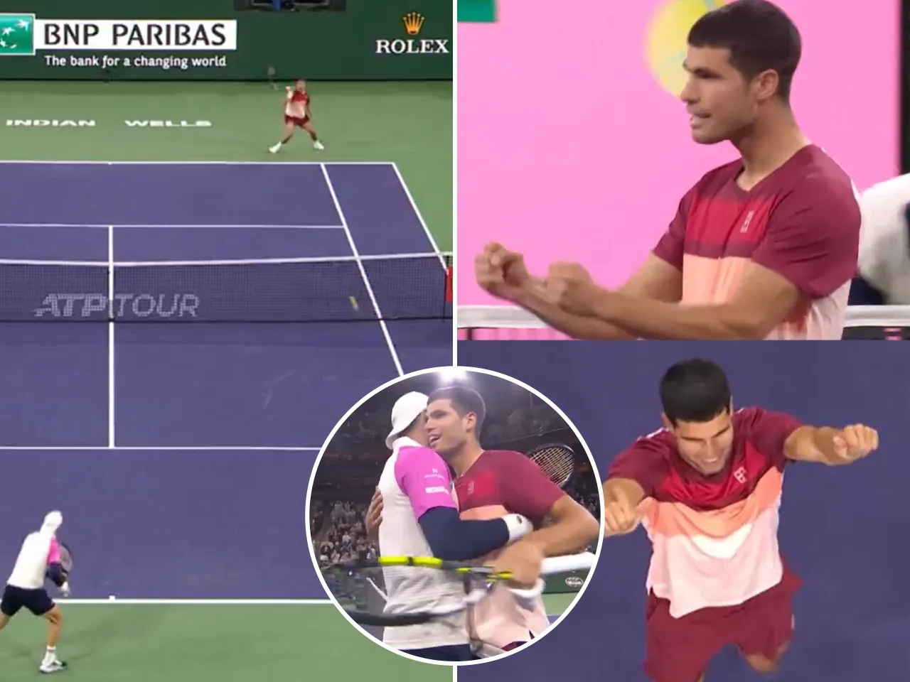 Carlos Alcaraz's dominant performance against Grigor Dimitrov