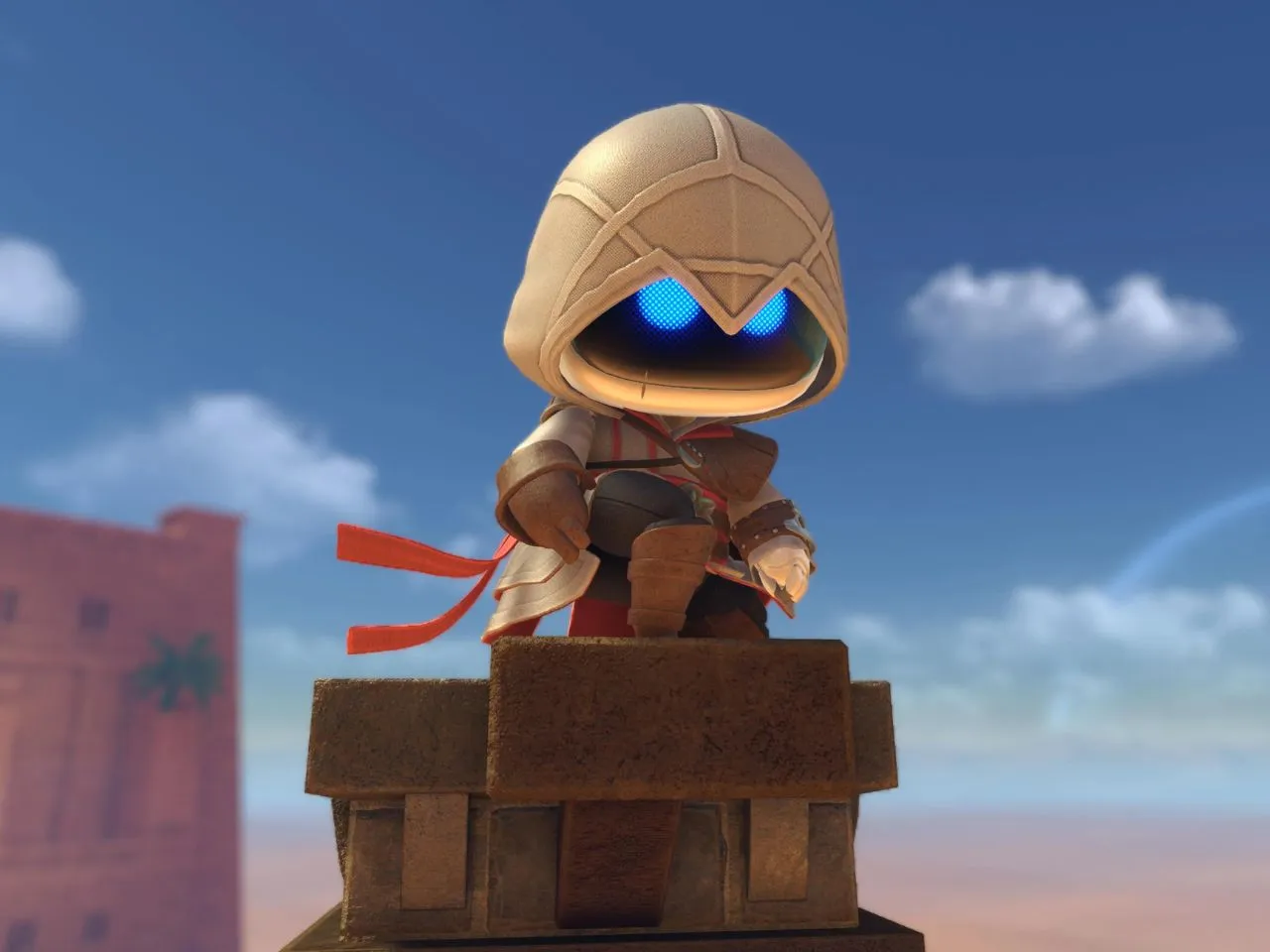 Ezio in Astro Bot