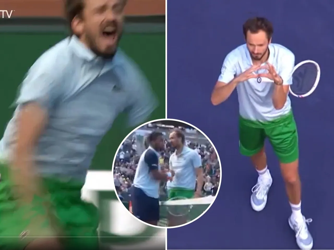 Daniil Medvedev and Arthur Fils