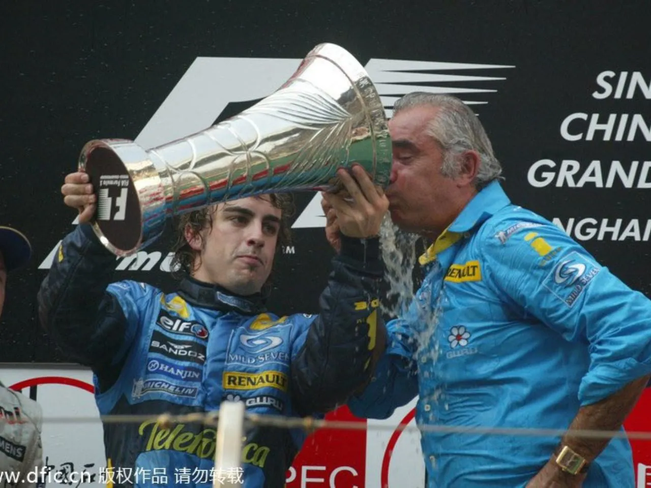 Fernando Alonso is one of the drivers who won the chinese GP most times