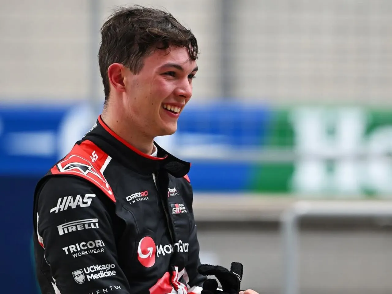 Olie bearman is one of the top 5 best drivers at Chinese GP