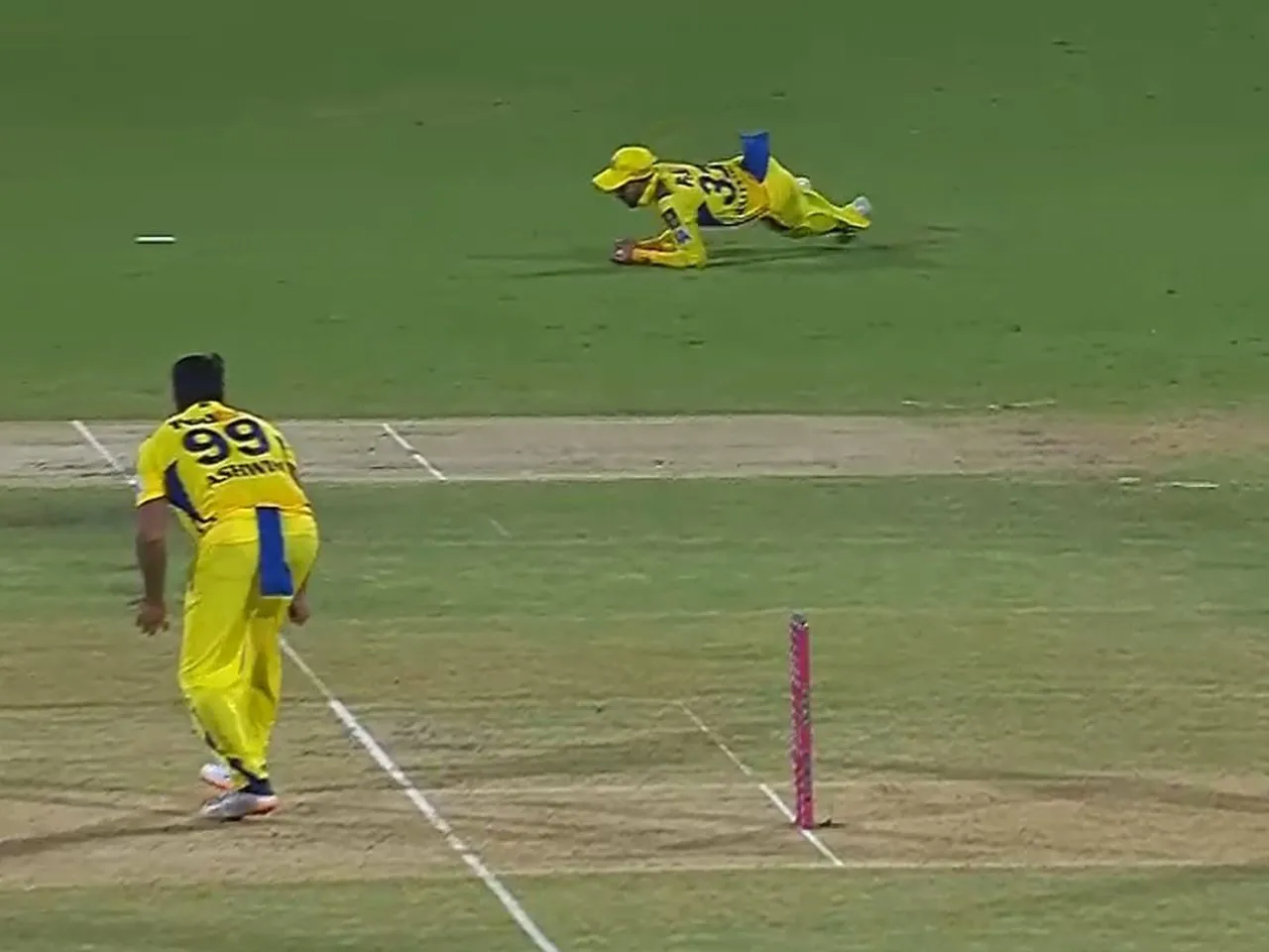 CSK vs RCB: Ruturaj Gaikwad catch to dismiss Devdutt Padikkal