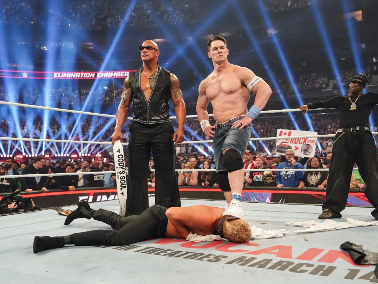 A common point which could allign John Cena with The Rock against Cody Rhodes