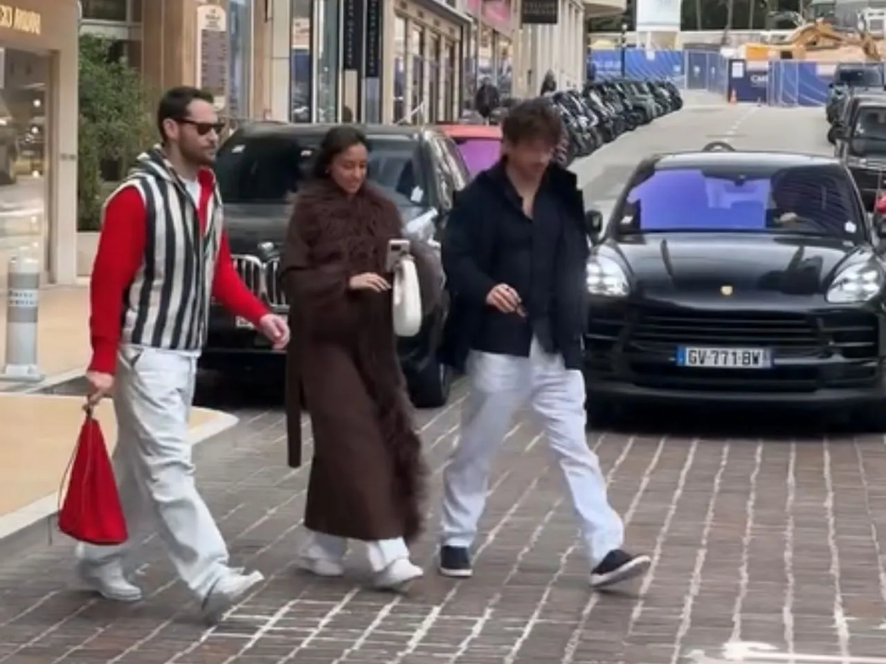 Charles Leclerc spotted with Girlfriend Alexandra Mleux in Monaco