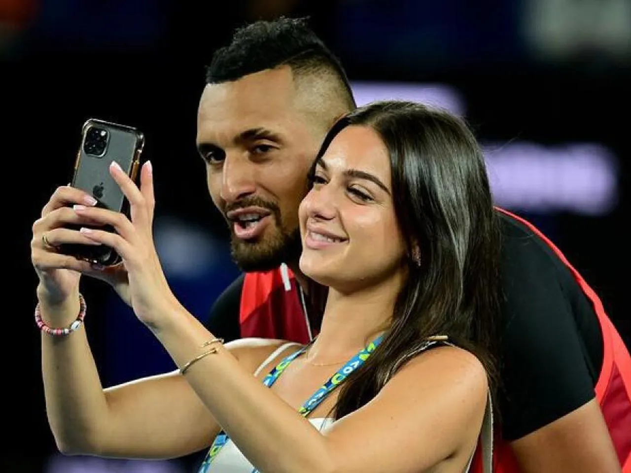 Nick Kyrgios Weighs In on Breakup Rumors with Girlfriend Costeen Hatzi