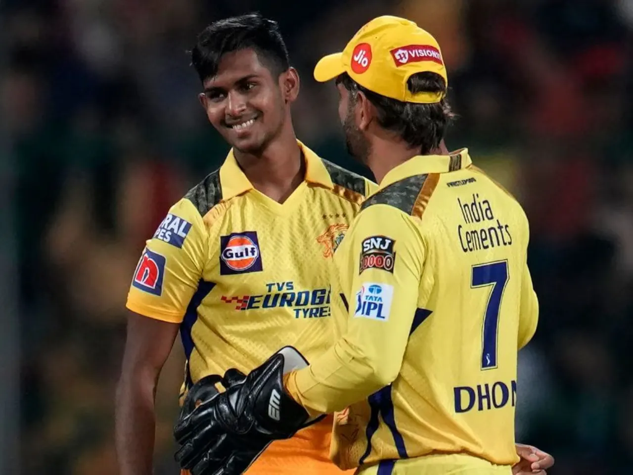 Matheesha Pathirana and MS Dhoni (File Photo: X/Internet)