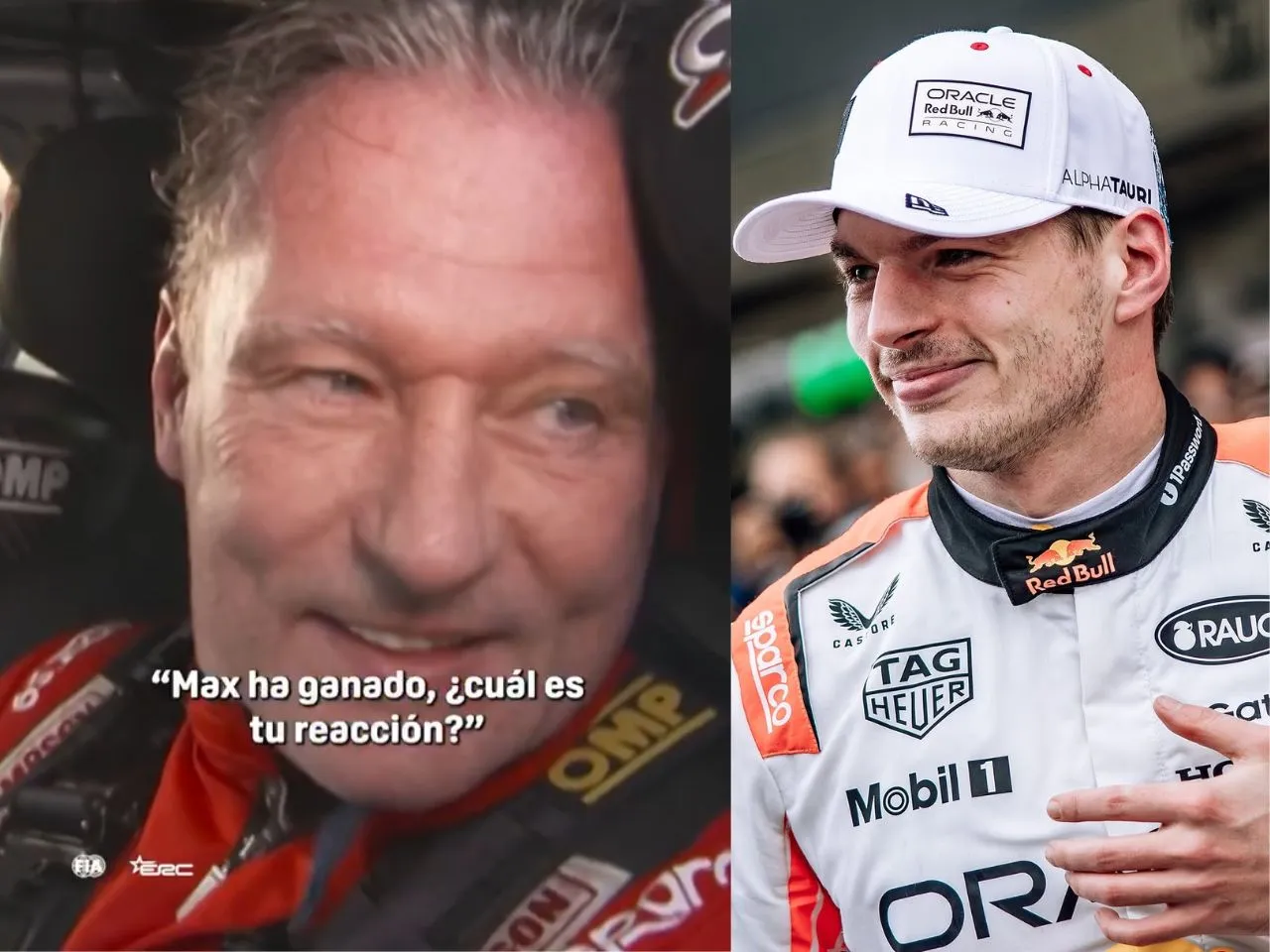Jos and Max Verstappen