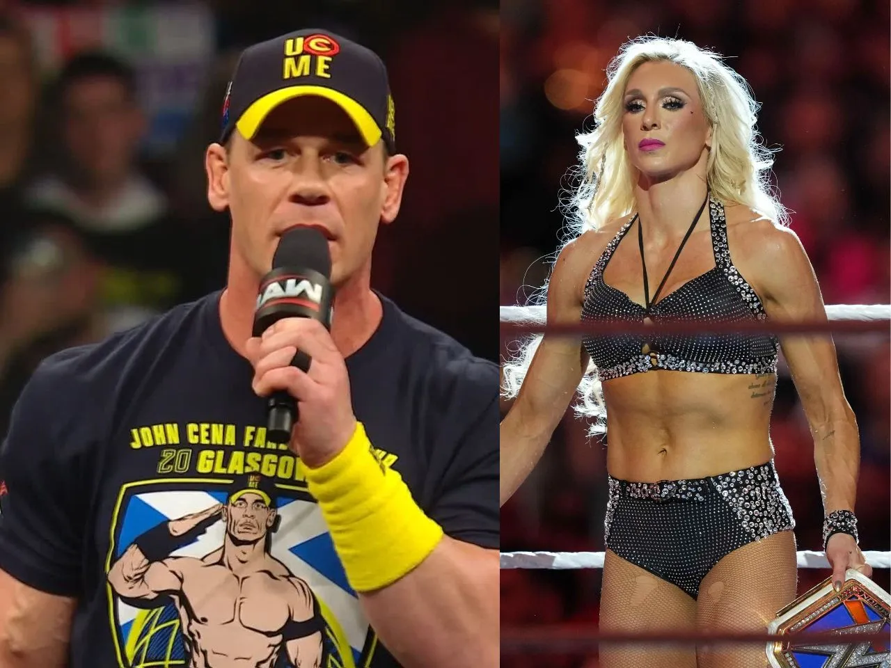 John Cena posted photo of Charlotte Flair
