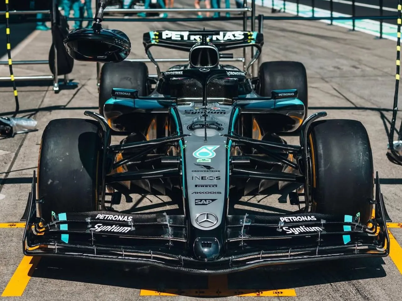 Mercedes are winners at the 2025 Japanese GP