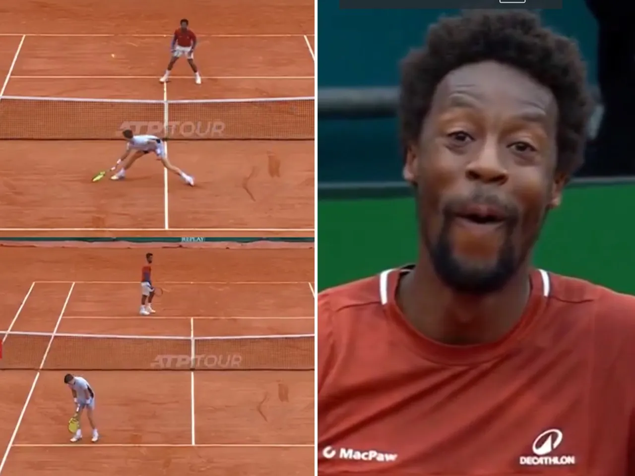 Gael Monfils Dazzles Monte Carlo Crowd 