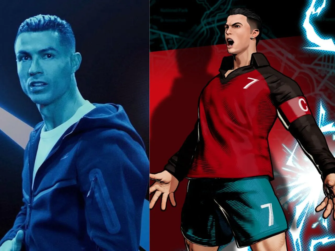 Football legend Christiano Ronaldo will appear in Fatal of Fury: City of wolves as a playable character