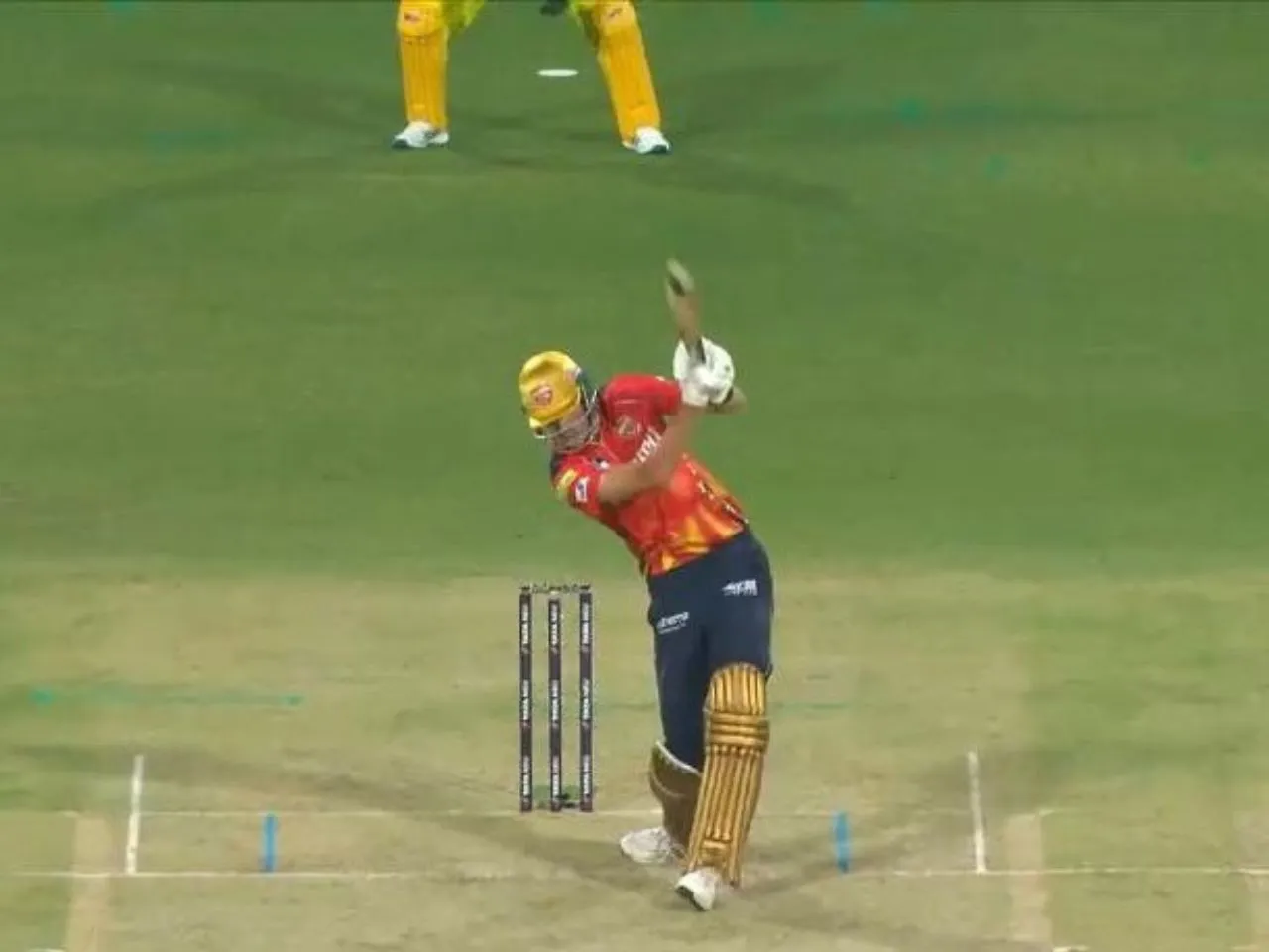 PBKS vs CSK: Marco Jansen no look six off Matheesha Pathirana