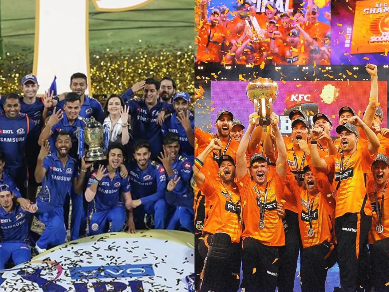 Mumbai Indians and Perth Scorchers (File Photo: X/Internet)