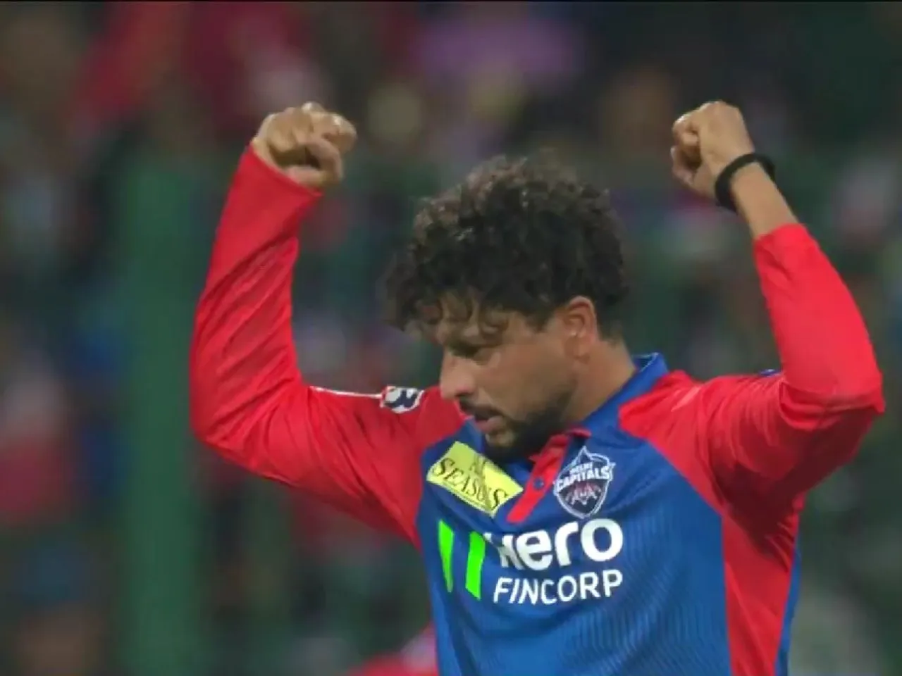 RCB vs DC: Kuldeep Yadav two wickets 