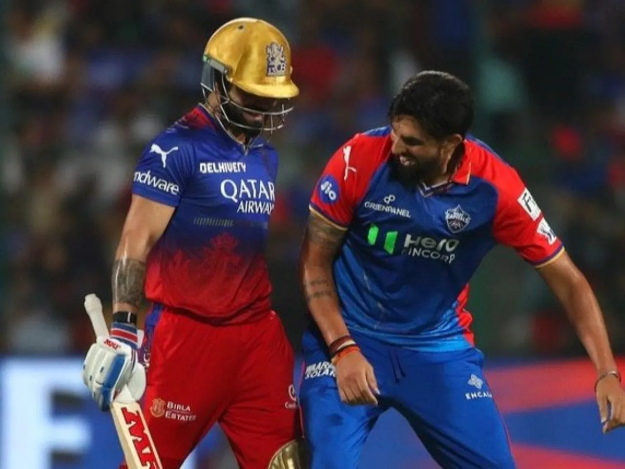 Virat Kohli and Ishant Sharma in IPL