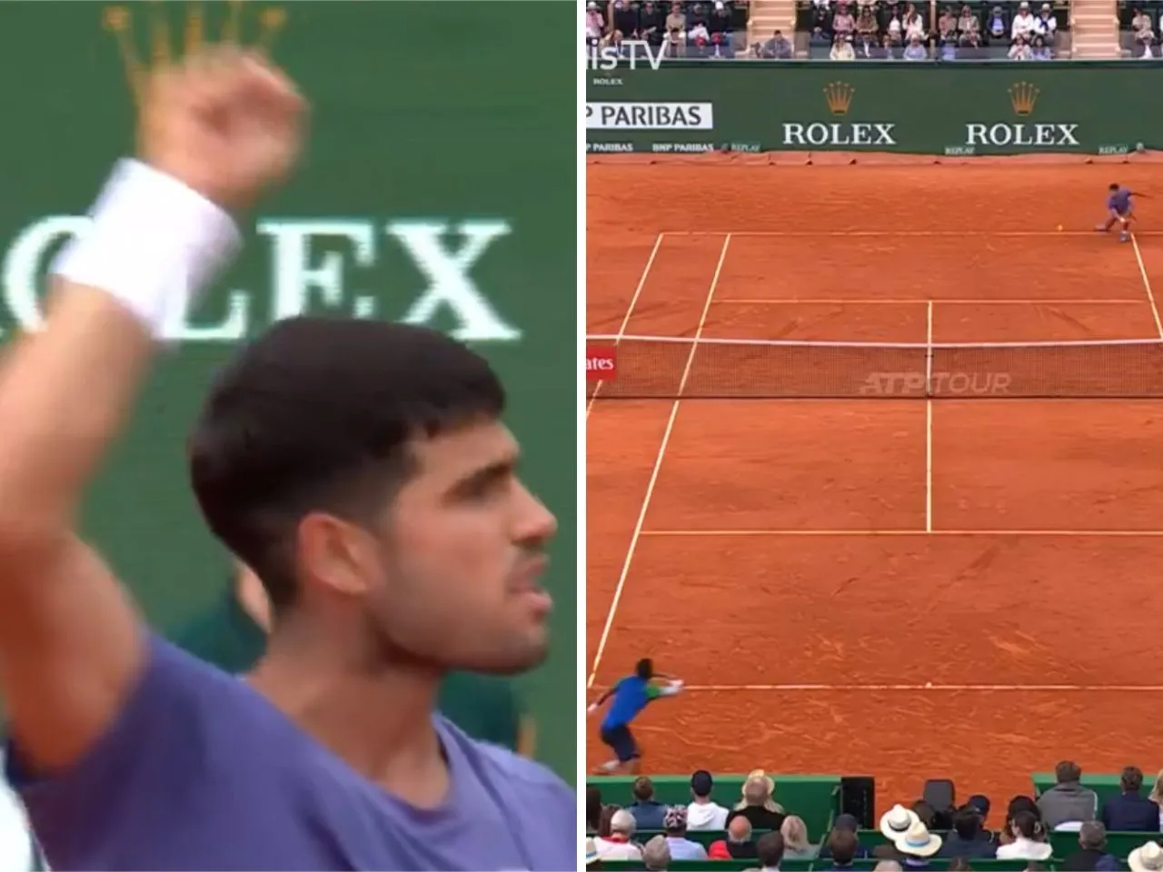 Carlos Alcaraz Delivers a Breathtaking Drop Shot Against Arthur Fils