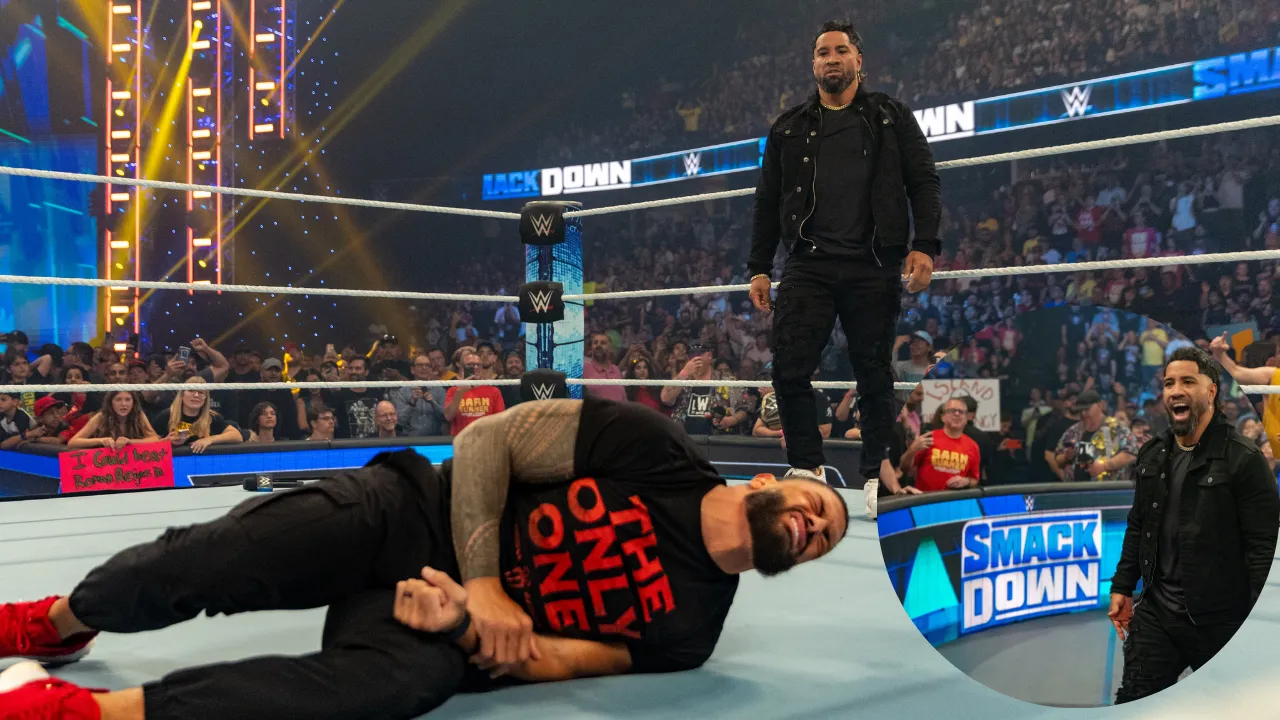 WATCH: On this day in 2023, Jey Uso quit WWE Smackdown after being betrayed by Roman Reigns and Jimmy Uso