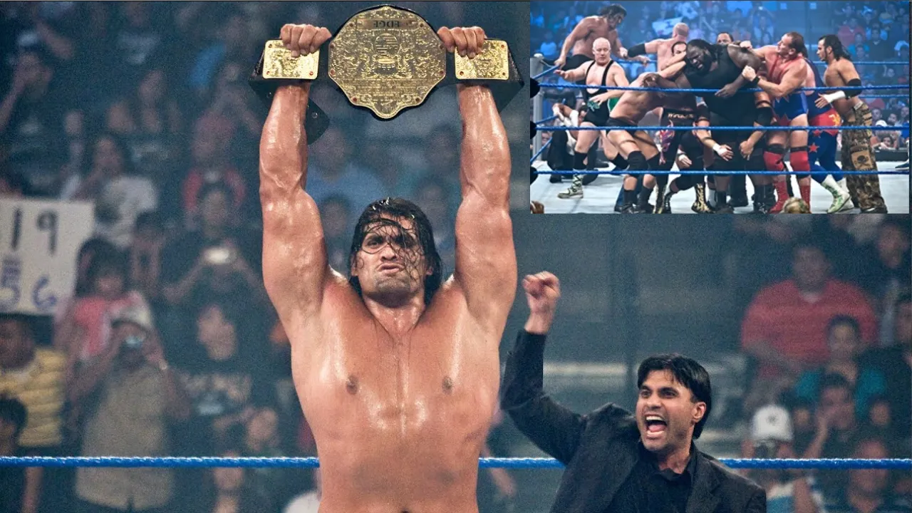 WATCH: Throwback to The Great Khali winning Battle Royal to become World Heavyweight Champion