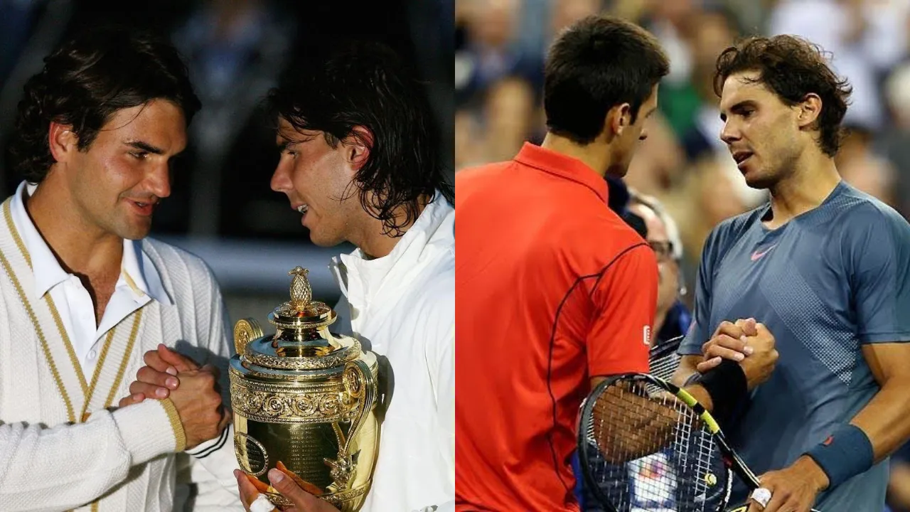 Roger Federer-Rafael Nadal-Novak Djokovic (Source: Twitter)