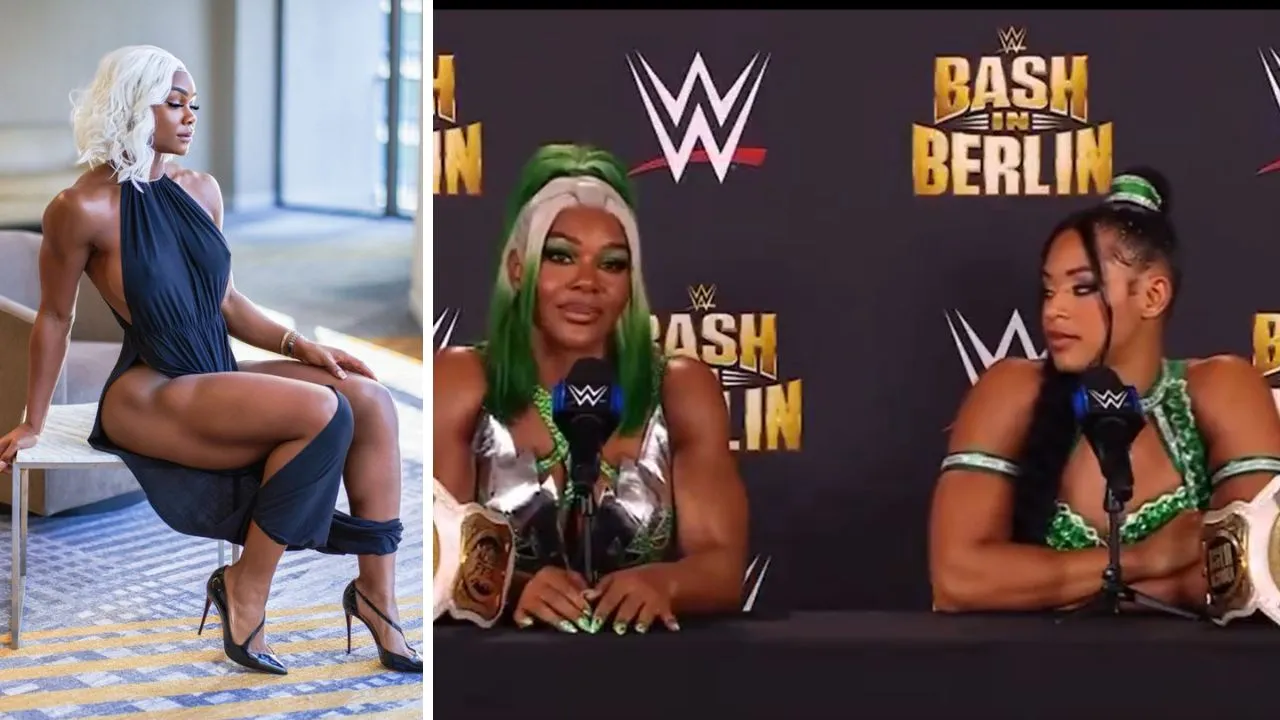 WATCH: Jade Cargill 'tired' of answering questions about AEW at WWE Bash press conference