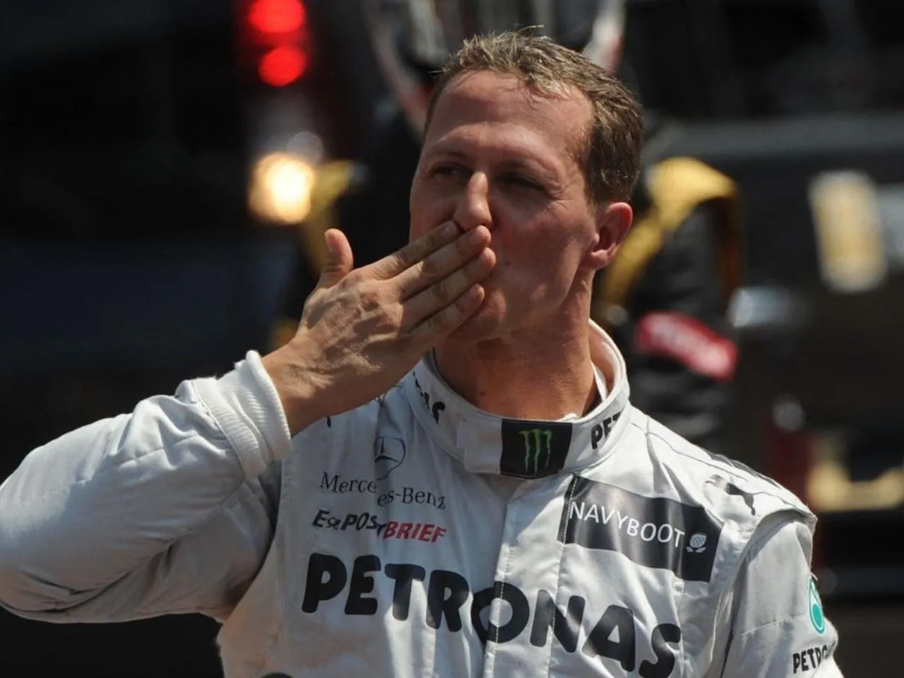 Michael Schumacher appears for the first time after 11 years in Spain