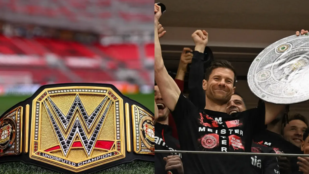 WWE Triple superstar makes special belt in honour of Bundesliga champions Bayer Leverkusen