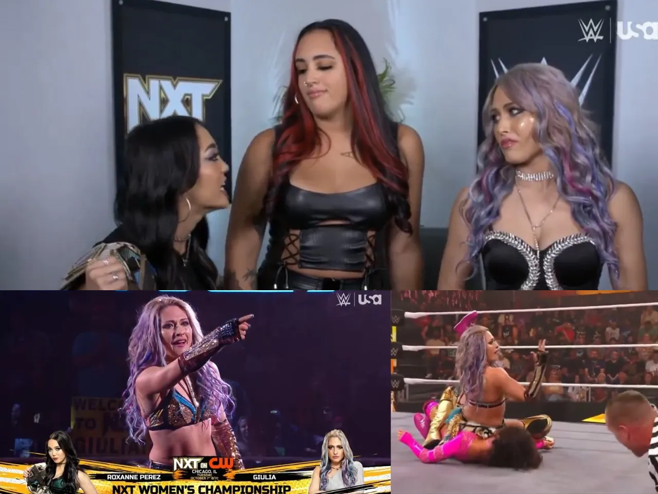 WATCH: Giulia claims win over Chelsea Green on her NXT in-ring debut