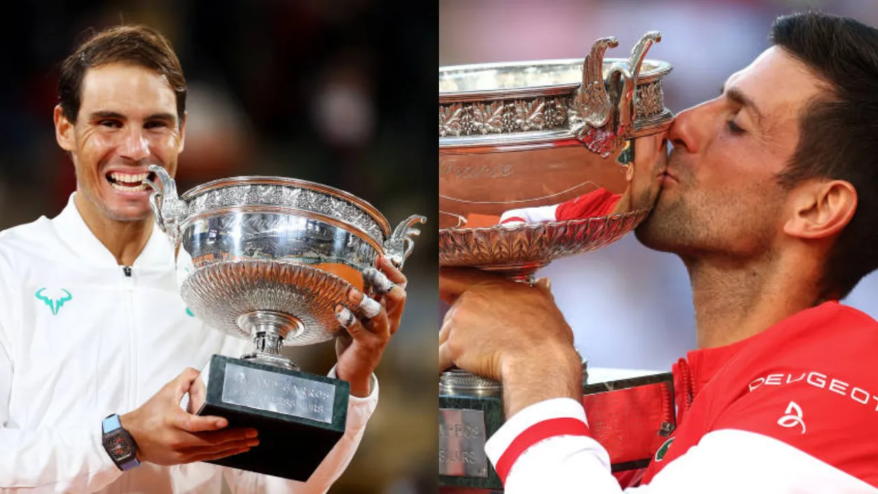 Top five men with most French Open titles