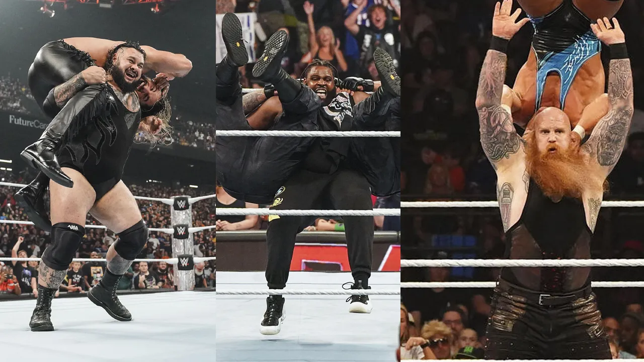 How latest episode of WWE Raw belonged to mighty wrestlers?