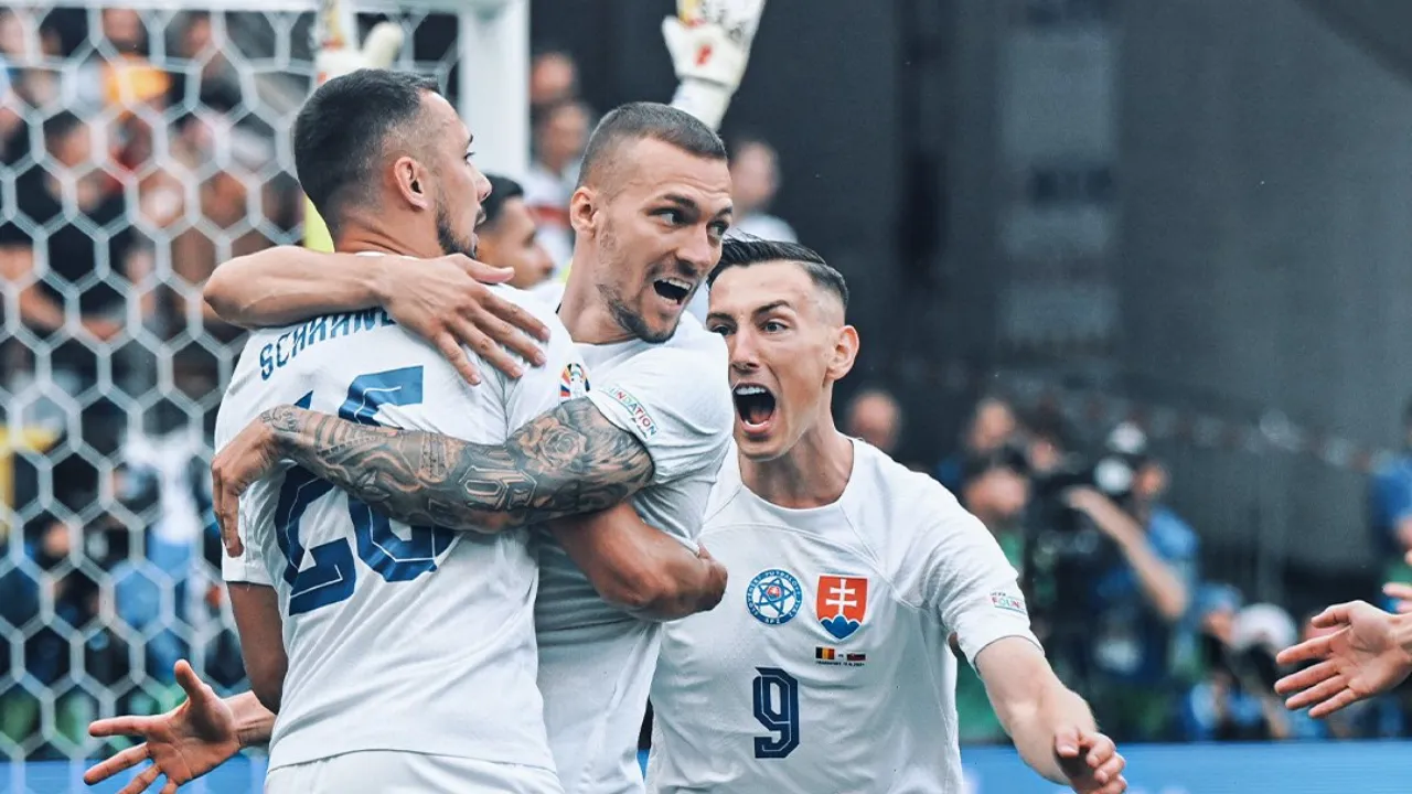 Fans react as Slovakia stun Belgium in Group E encounter of UEFA Euro 2024