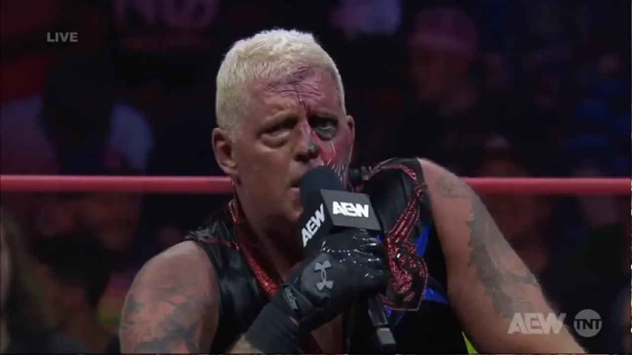 Dustin Rhodes cuts promo against Jack Perry on AEW Dynamite