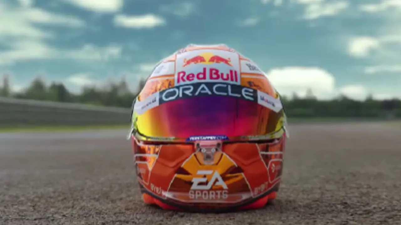 Max Verstappen's special Helmet