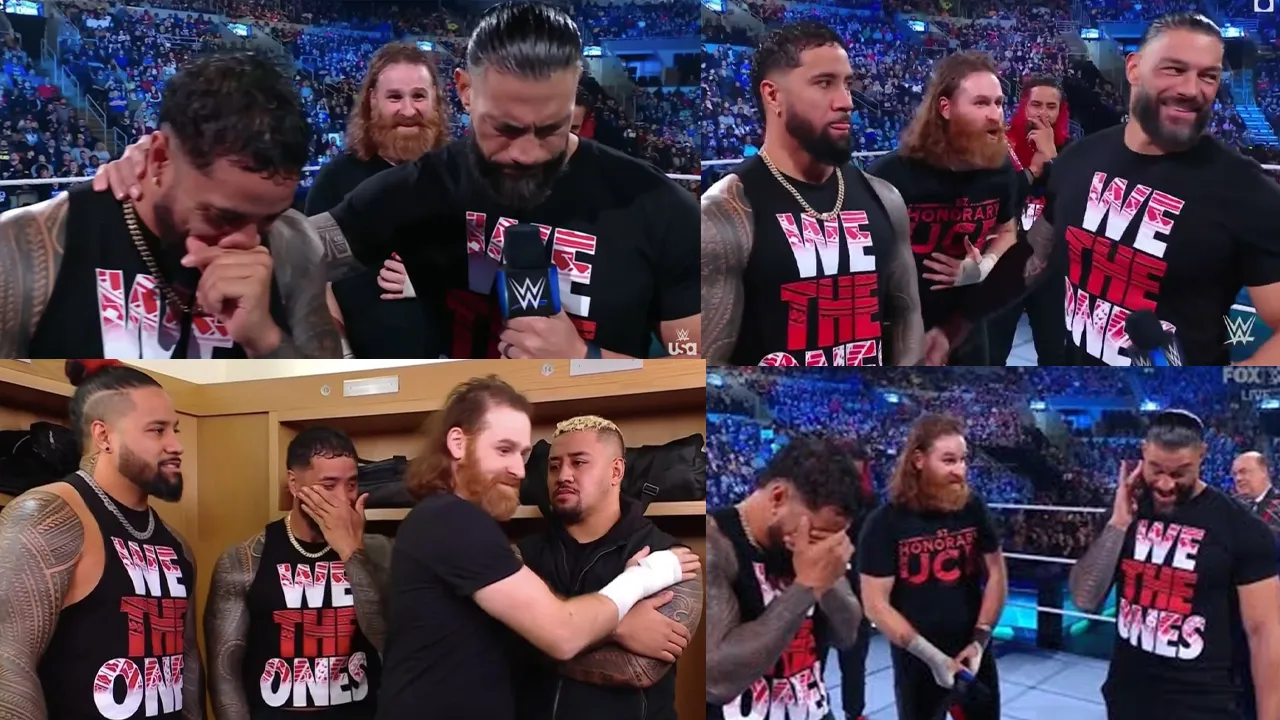 WATCH: Throwback to Roman Reigns asking Jey Uso to feel 'Ucey' upon Sami Zayn's suggestion