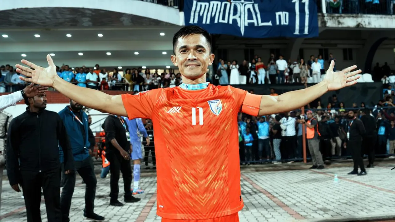 Sunil Chhetri: A legendary figure in Indian football retires