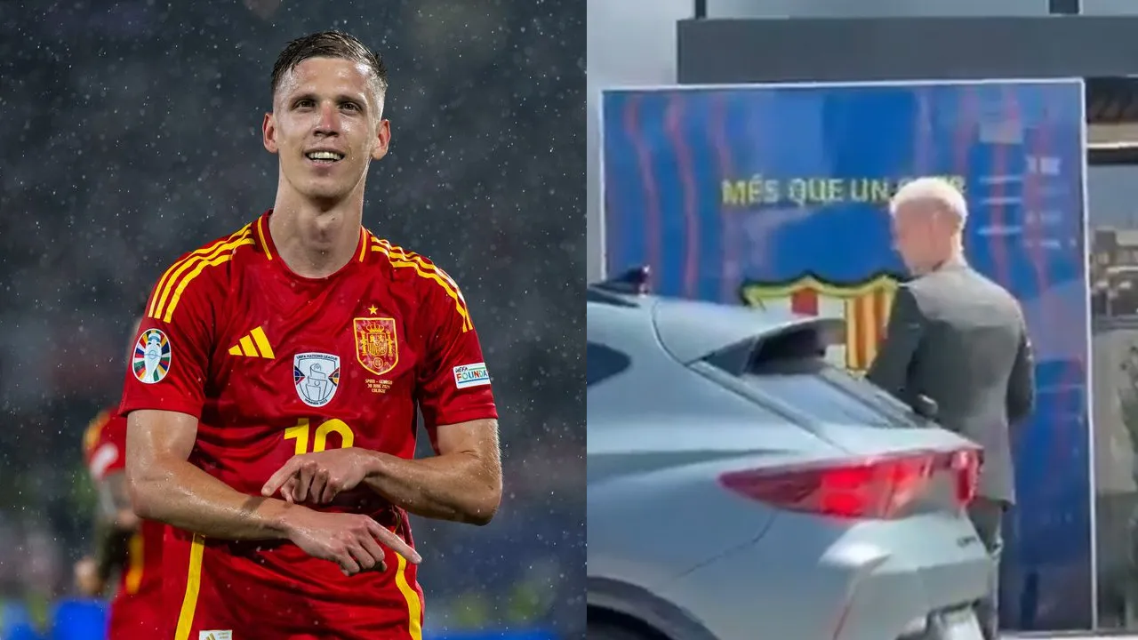 Dani Olmo in Barcelona