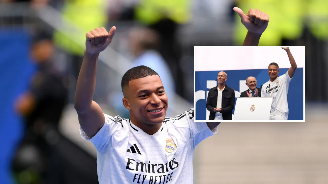 Kylian Mbappe presentation 2