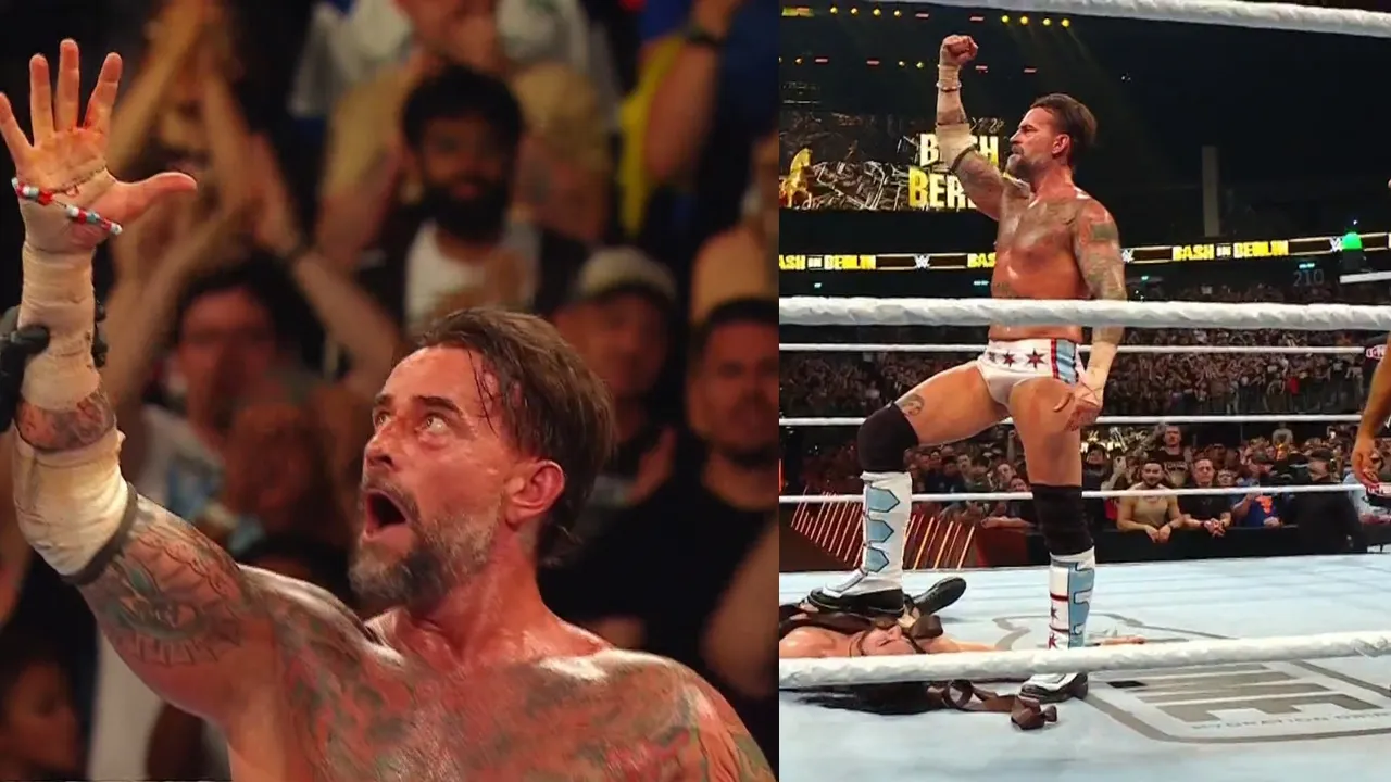 CM Punk beats Drew McIntyre in strap match and conquers his bracelet at WWE Bash in Berlin