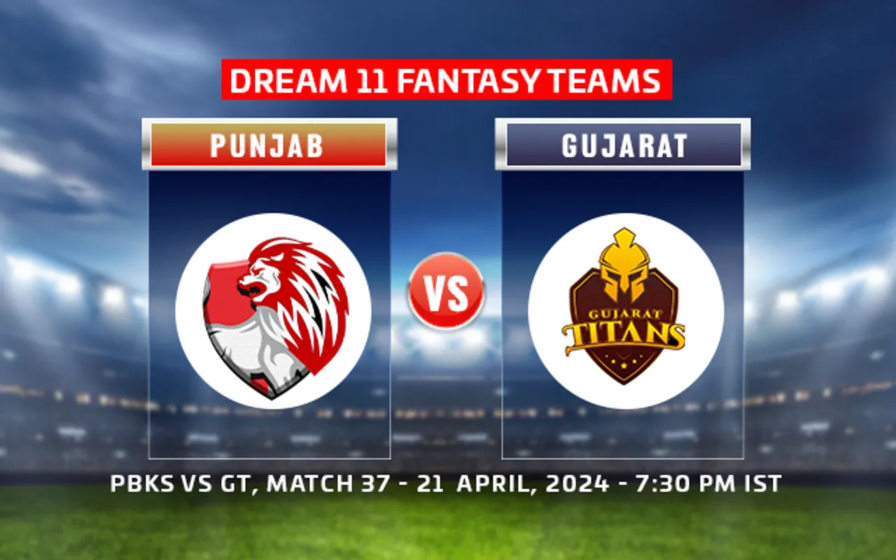 PBKS vs GT Dream 11 Prediction, IPL 2024, Match 37: Punjab Kings vs Gujarat Titans playing XI, fantasy team today’s and squads