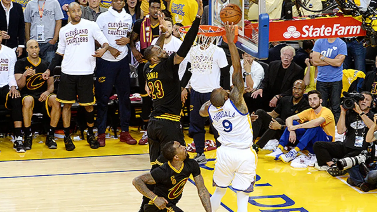 Lebron James vs Golden State Warriors in game 7 Finals 2016