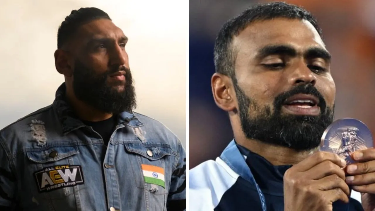 AEW star congratulates Indian Hockey team for winning Bronze medal at Paris Olympics 2024