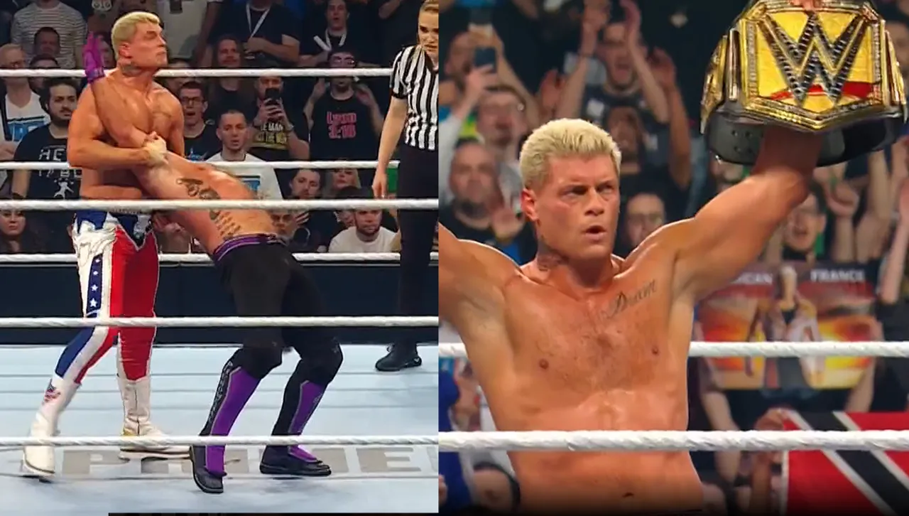 Cody Rhodes overcome AJ Styles in main event of Backlash to retain world title