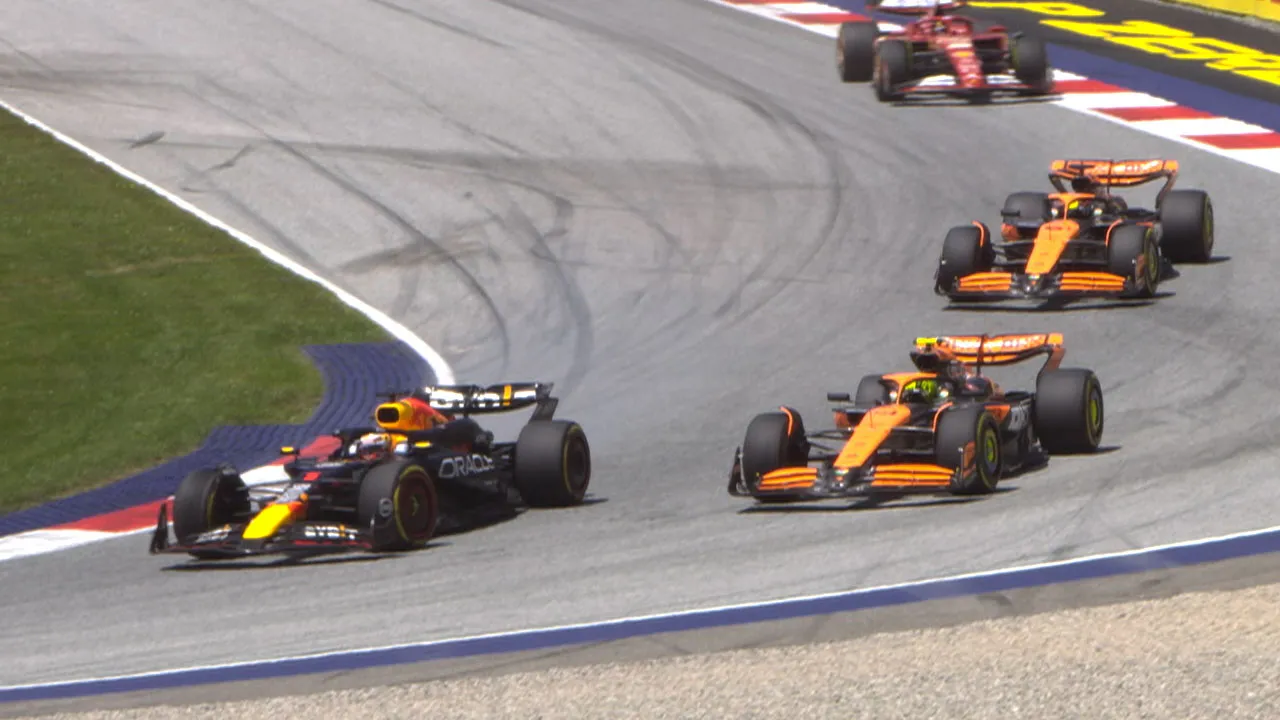 McLaren duo chasing Max Verstappen 