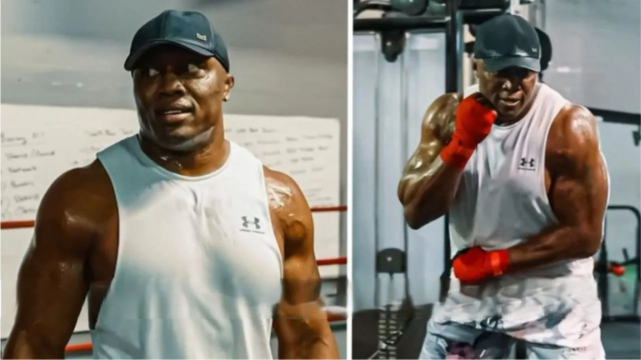 WATCH: Bobby Lashley trains hard in Boxing ring ahead of his rumored debut against KSI's misfits